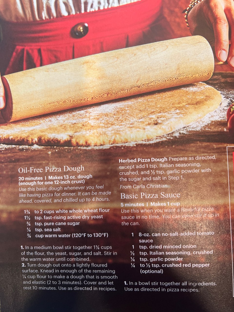 Oil Free Pizza Dough Directions, calories, nutrition & more Fooducate