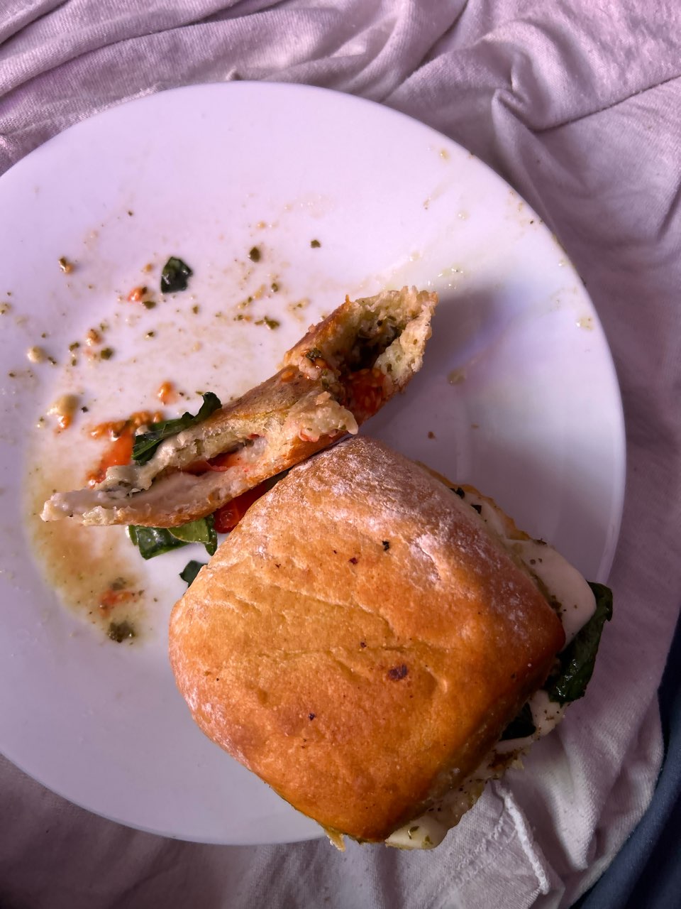 Copycat Starbucks Mozz and Tomato Sandwich Directions, calories