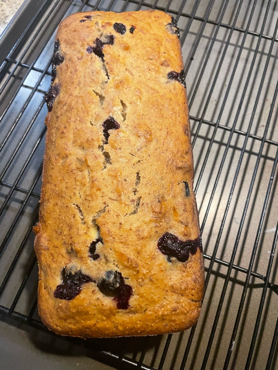 vegan banana blueberry nut bread Directions, calories, nutrition
