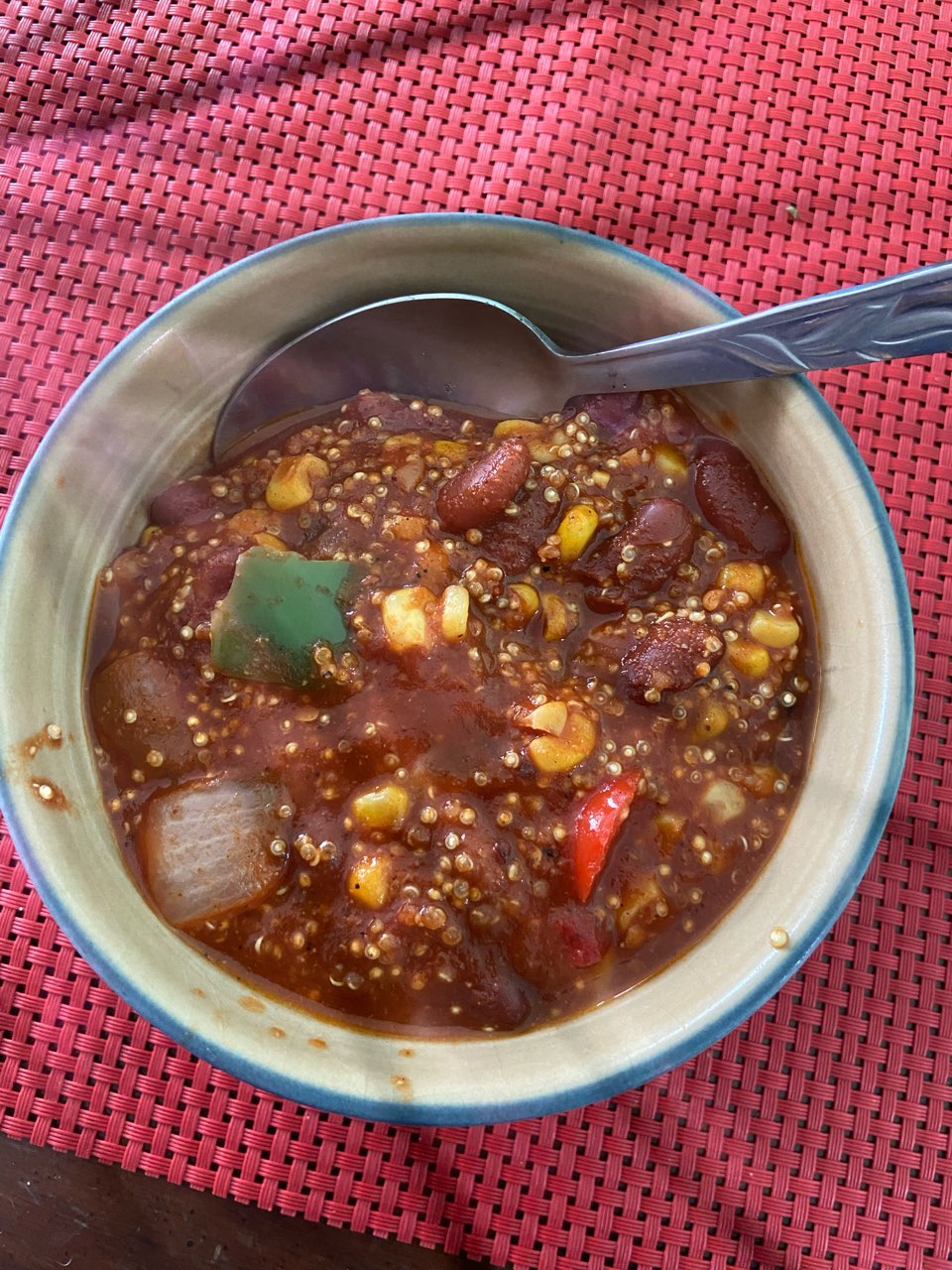 Quinoa chili Directions, calories, nutrition & more Fooducate