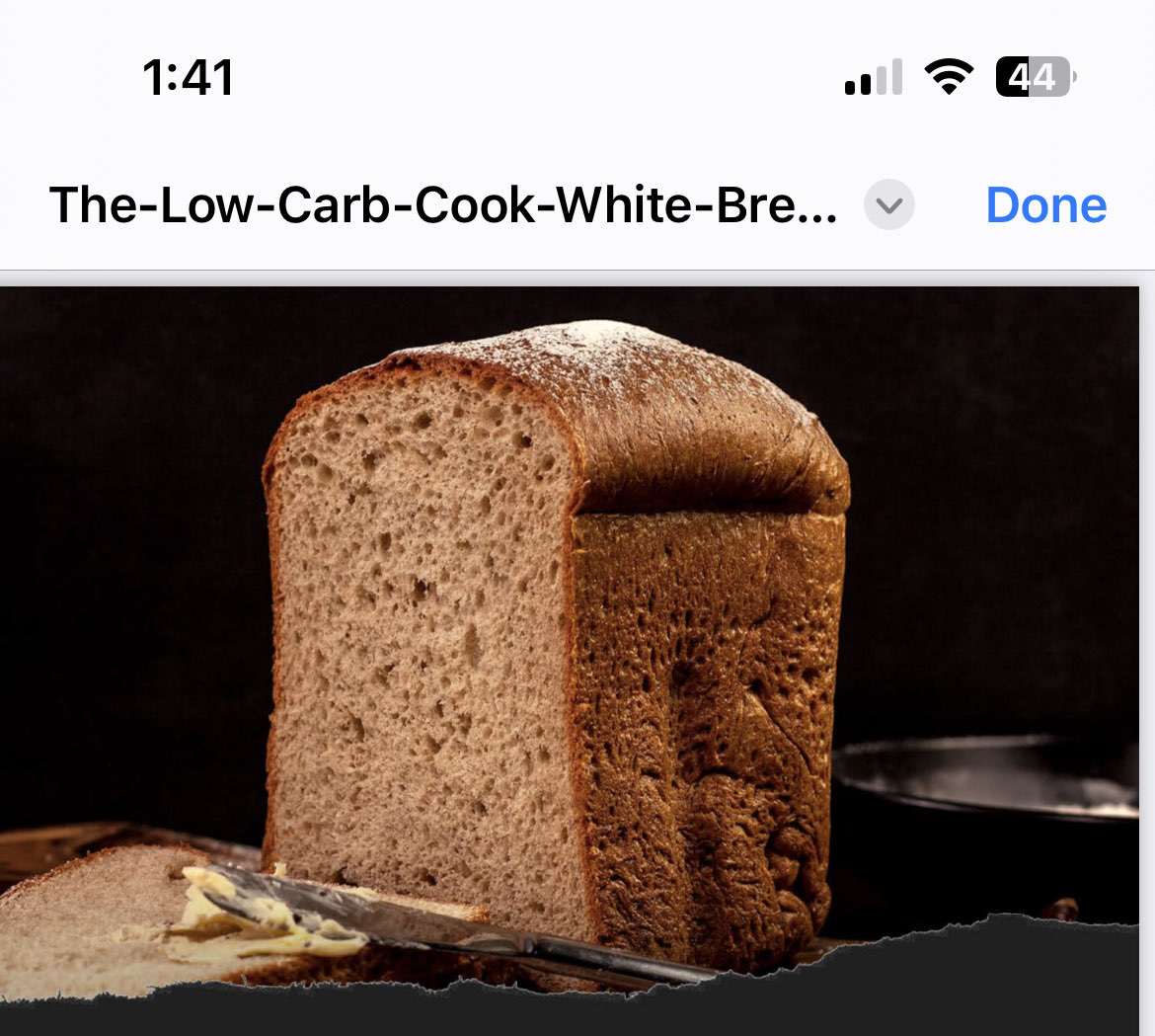 White Keto Bread Homemade Directions, calories, nutrition & more