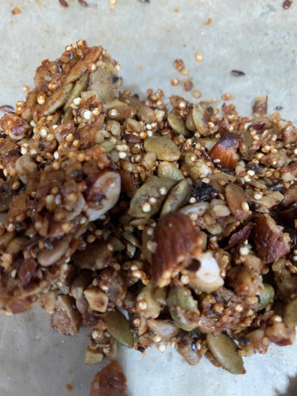 Quinoa Granola Directions, calories, nutrition & more Fooducate