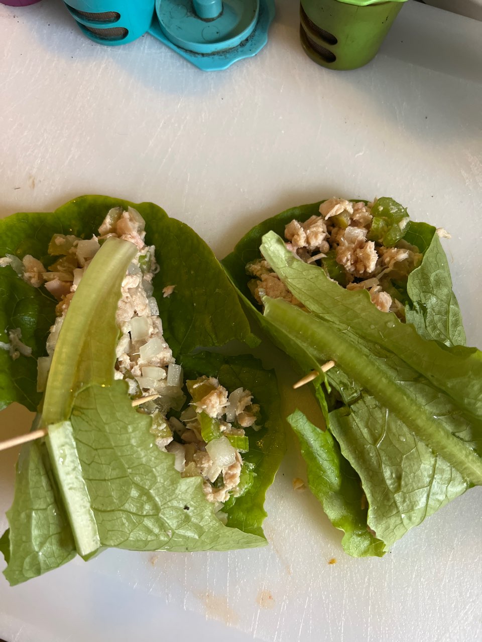tuna salad wraps Directions, calories, nutrition & more Fooducate