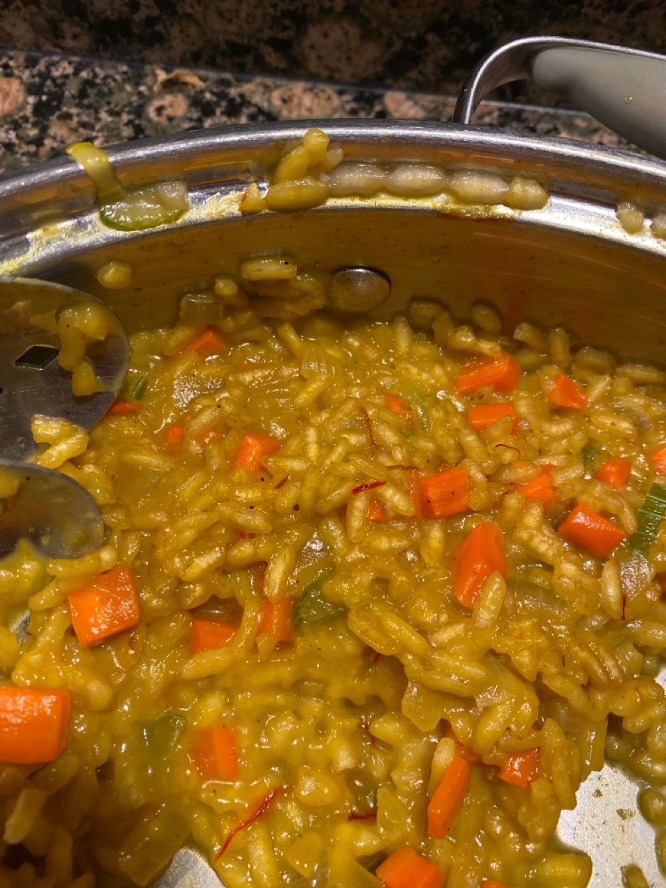 Saffron Risotto Directions, calories, nutrition & more Fooducate