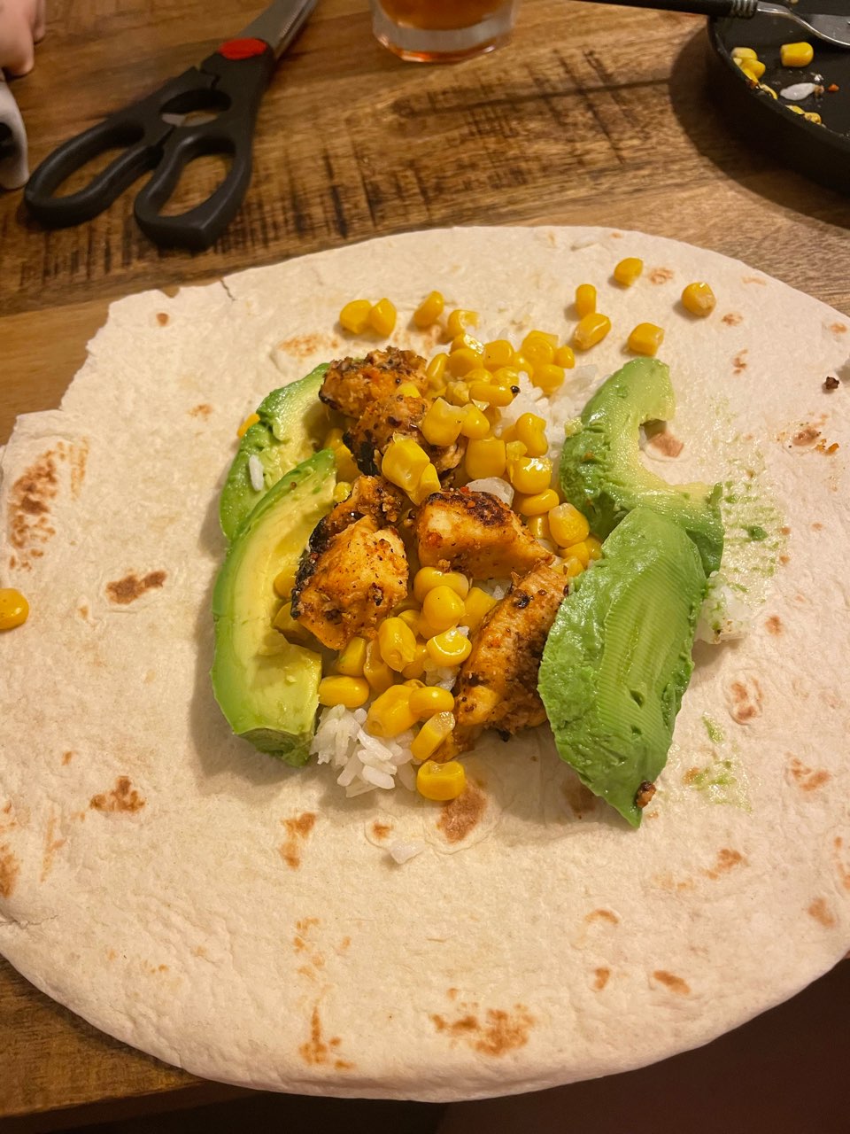 honey chipotle chicken burrito Directions, calories, nutrition & more