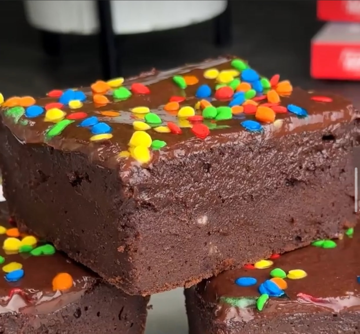 High Protein Cosmic Brownies Directions, calories, nutrition & more