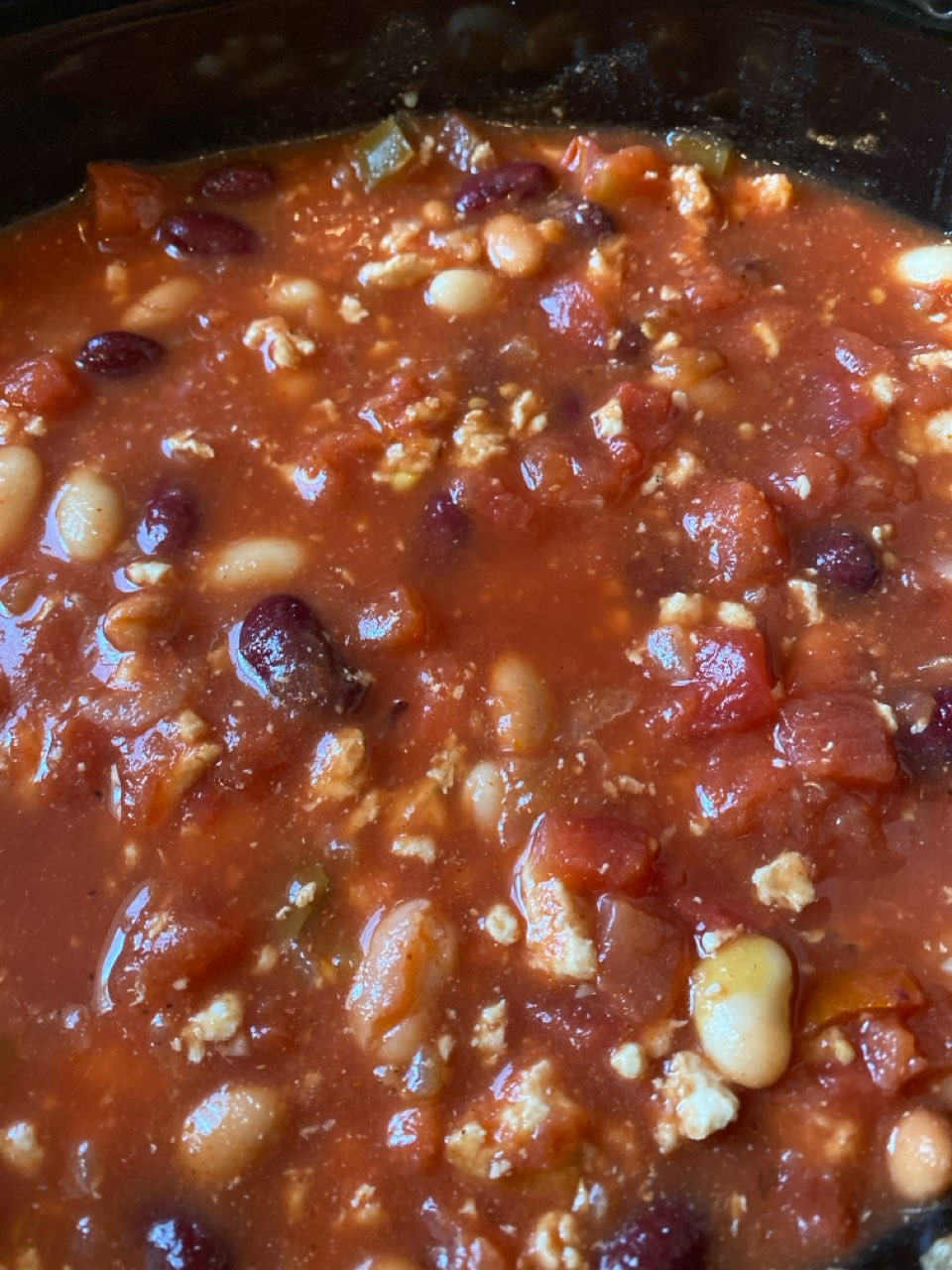 Ground Turkey & 3 bean chili: Directions, calories, nutrition & more
