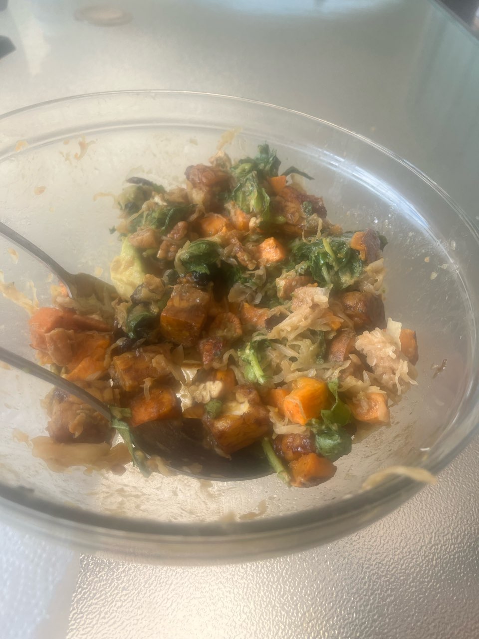 Maple Syrup Tempeh Bowl Directions, calories, nutrition & more Fooducate