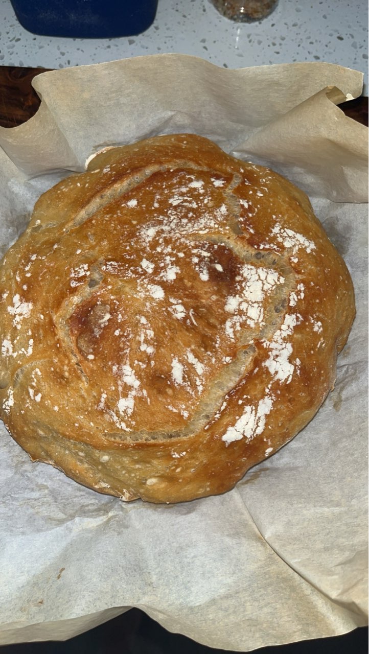 No knead rustic Bread: Directions, calories, nutrition & more | Fooducate