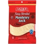 Stater Bros. Cheese,Fancy Shredded Monterey Jack: Calories, Nutrition