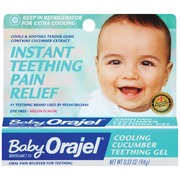 baby orajel teething gelcooling cucumber calories nutrition analysis