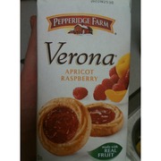 Pepperidge Farm Verona Apricot Raspberry Calories Nutrition Analysis More Fooducate