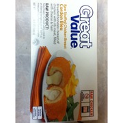 Great Value Raw Stuffed Chicken Breast Cordon Bleu: Calories