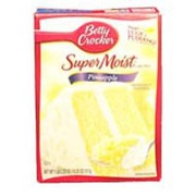 betty crocker cake mix pineapple calories nutrition analysis