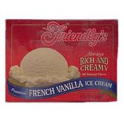 Friendly's Premium Ice Cream, French Vanilla: Calories, Nutrition ...