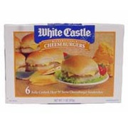 white castle calories cheeseburger