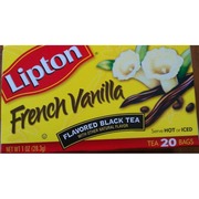 Lipton Flavored Black Tea, French Vanilla: Calories ...