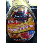 Joseph's Sugar Free Syrup, All Natural Maple Flavor: Calories