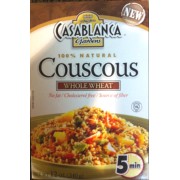 Casablanca Gardens Couscous, Whole Wheat: Calories ...