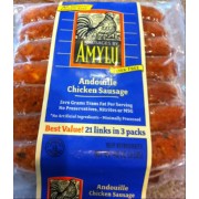 Amylu Sausages By Amylu Roasted Garlic &amp; Asiago Chicken Sausage