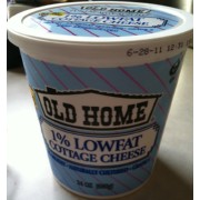 Old Home Cottage Cheese 1 Lowfat Calories Nutrition Analysis