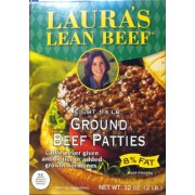 Laura's Lean Beef Ground Beef Patties: Calories, Nutrition Analysis ...
