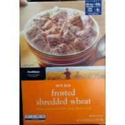 Kroger Cereal, Frosted Shredded Wheat, Bite Size: Calories ...