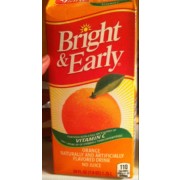 bright and early orange juice