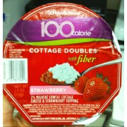 Breakstone S 100 Calorie Cottage Doubles Strawberry W Fiber