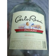 Carlo Rossi Paisano 100 Grape Wine Calories Nutrition Analysis More Fooducate