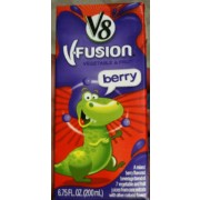 V8 V-Fusion Berry Vegetable & Fruit Juice: Calories, Nutrition Analysis ...