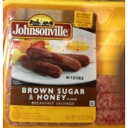 Johnsonville Sausage, Breakfast, Brown Sugar & Honey: Calories