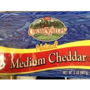 Cache Valley Cheese,Medium Cheddar: Calories, Nutrition Analysis & More ...
