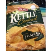 Herr's Jalapeno Flavored Kettle Cooked Potato Chips: Calories ...