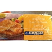 Kroger Seasoned Hash Brown Patties Calories Nutrition Analysis