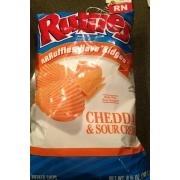 ruffles cheddar and sour cream potato chips 16.125 oz