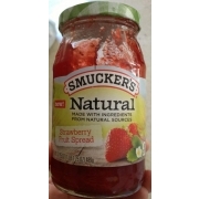 Smucker S Natural Strawberry Fruit Spread Nutrition Smucker S Natural Strawberry Fruit Spread Nutrition
