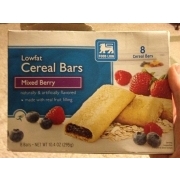 Food Lion Fruit and Grain Cereal Bars, Mixed Berry: Calories, Nutrition ...