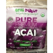 Acai Roots Organic Acai Smoothie Powder: Calories, Nutrition Analysis ...