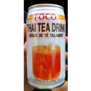 Foco Thai Tea Drink: Calories, Nutrition Analysis & More | Fooducate