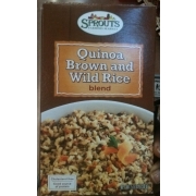 Sprouts Farmers Market Quinoa Brown And Wild Rice blend: Calories ...