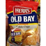 Herr's Old Bay, Seasoned Potato Chips: Calories, Nutrition Analysis ...