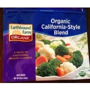 Earthbound Farm Organic California Style Blend: Calories, Nutrition ...