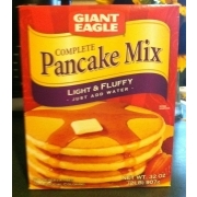 Giant Eagle Pancake Mix, Light And 