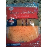 Rustic Cheddar Ralphs Ralphs Cheese, Sharp Cheddar, Finely Shredded: Calories, Nutrition ...