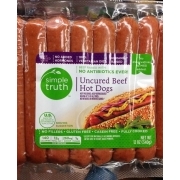 Organic Uncured Beef Hot Dogs Organic Uncured Beef Hot Dogs