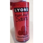 Lyons Raspberry Preserve Lyons Designer Dessert Sauce, Raspberry: Calories, Nutrition Analysis ...