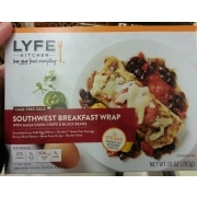 Lyfe Kitchen Southwest Breakfast Wrap Calories Nutrition