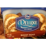 Kroger Deluxe Ice Cream, Rocky Road Flavored: Calories ...
