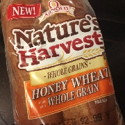 Nature S Harvest Honey Wheat Bread Nutrition Nature S Harvest Honey Wheat Bread Nutrition